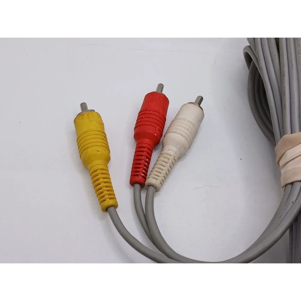Nintendo Wii Original OEM RVL-009 AV Cable Cords Composite Audio Video